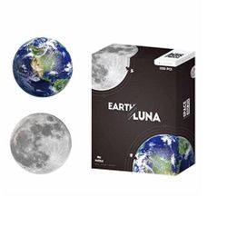 Double Sided Round Jigsaw Puzzle Earth and Moon for Adults Teens 1000 Pieces Available 4 $10 Ea