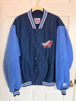 Vtg Anaheim Angels Starter Diamond Collection Jacket - Wing Logo - Made in USA - Size M