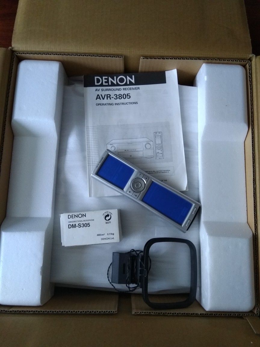 Denon avr 3805 w/ dm s305