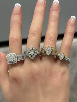 1.50CTW-2.50CTW 14kt Natural Diamond Ring 