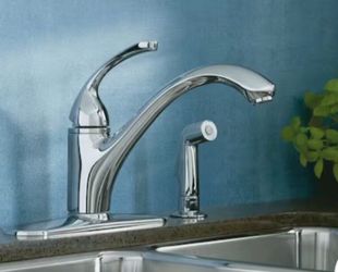 New KOHLER 4-Hole kitchen faucet