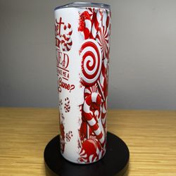 Candy Cane Christmas Tumbler 