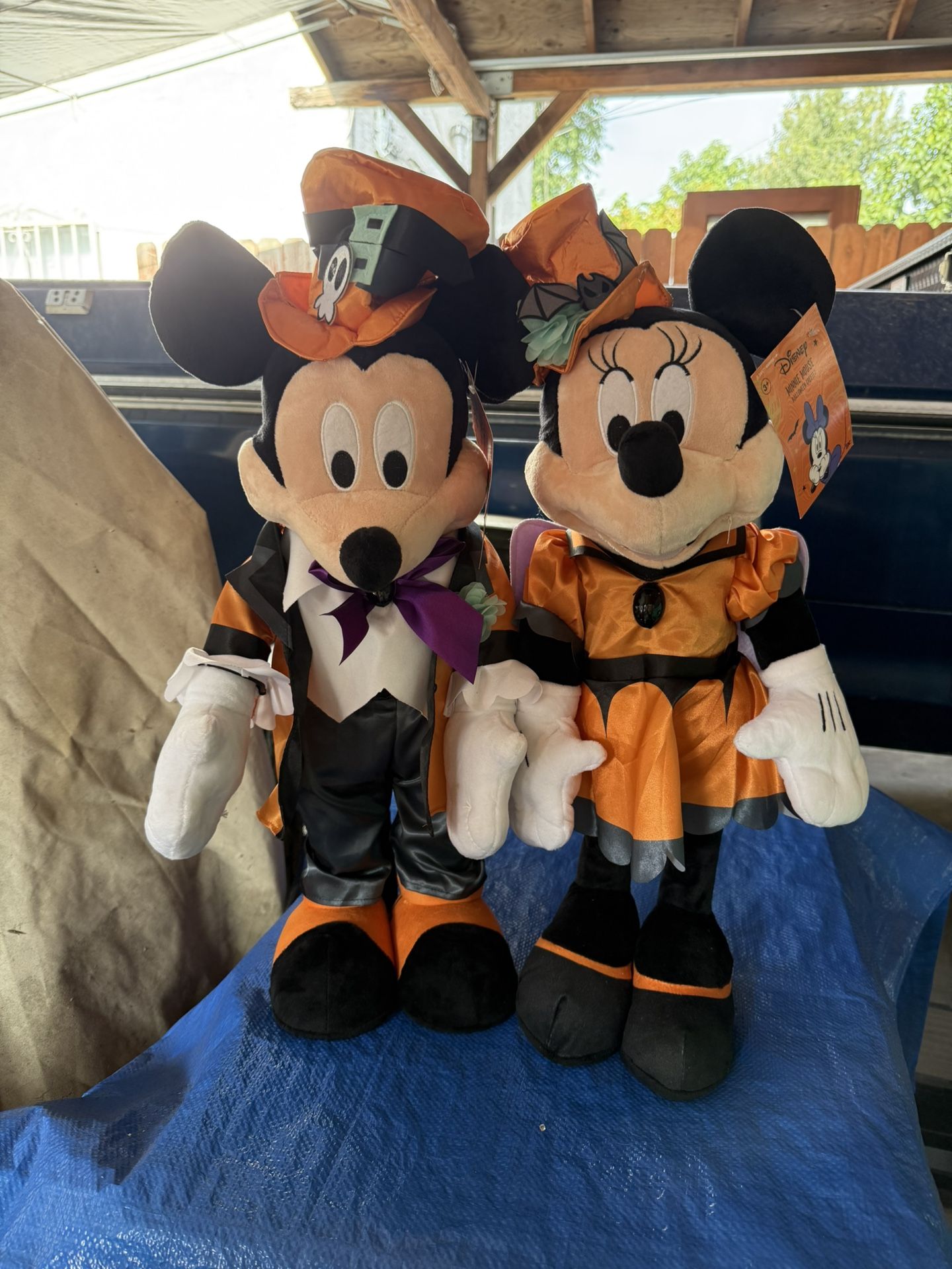 Minnie Mouse And Mickey Mouse Halloween Greeter