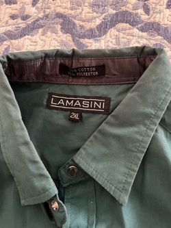 Men's shirt 2x. LAMASINI brand