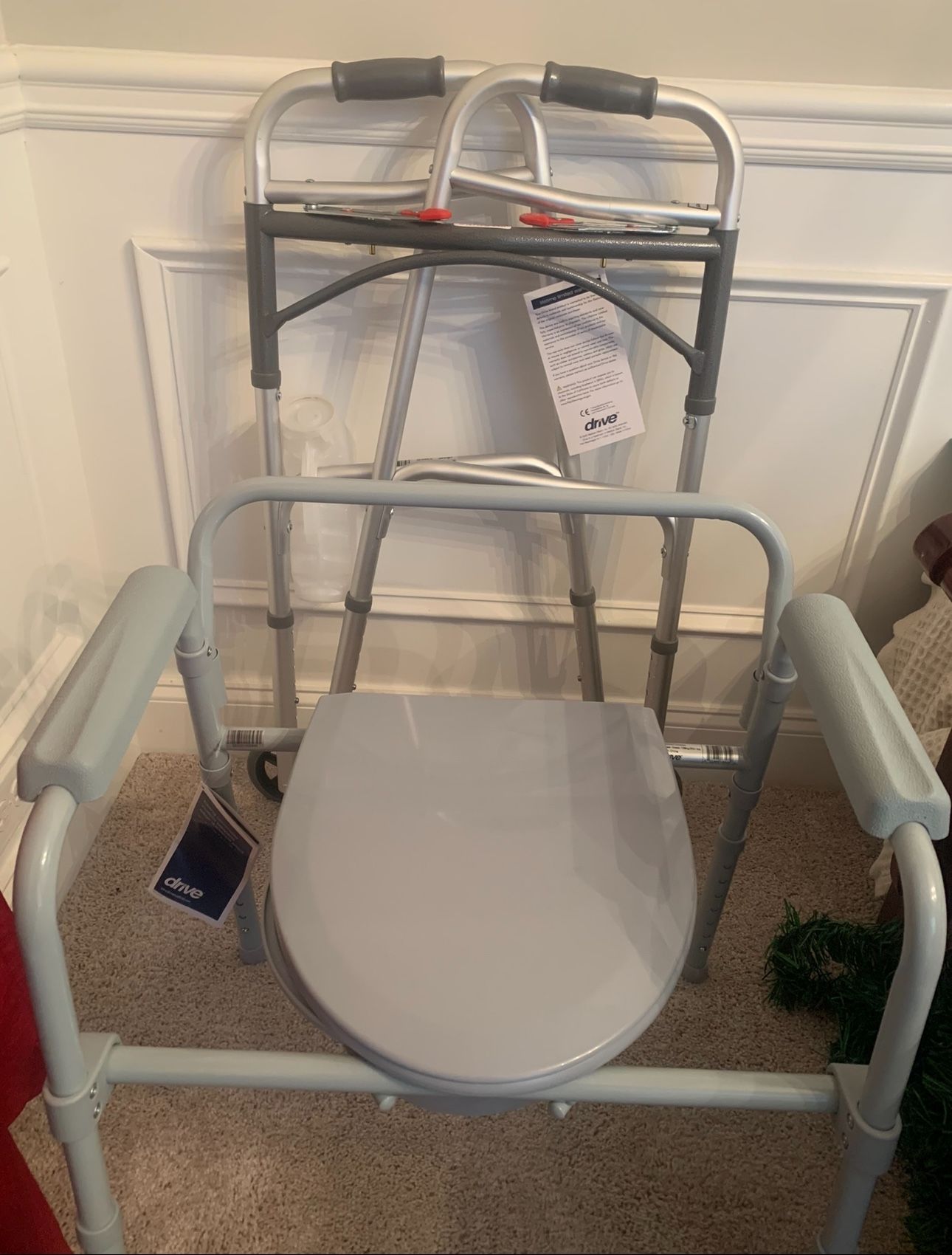 Walker And Portable Toilet