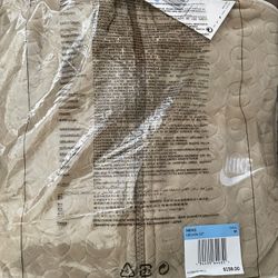 Supreme Nike Velour Track Jacket Brown / Tan Color 