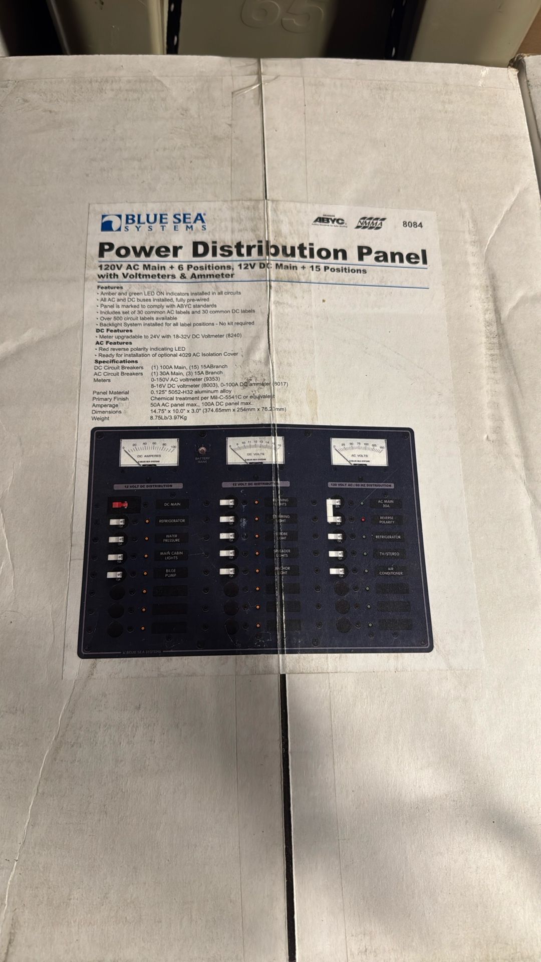 Power Distribution Panel By BlueSeaSystems 