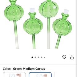  Self Watering  Plant Cactus Globe (4 Pieces) $5