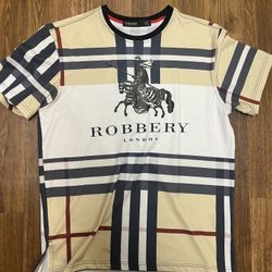 Robbery Print T Shirt Large