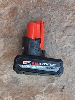 Milwaukee M12 Battery New 5.0