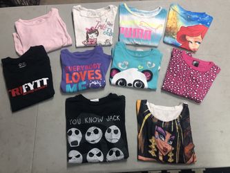 Girls size 4 shirt lot