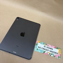 Apple IPad Pro 11 Inch 1st Gen Tablet - Only $1 Today Pay The Rest Later! 