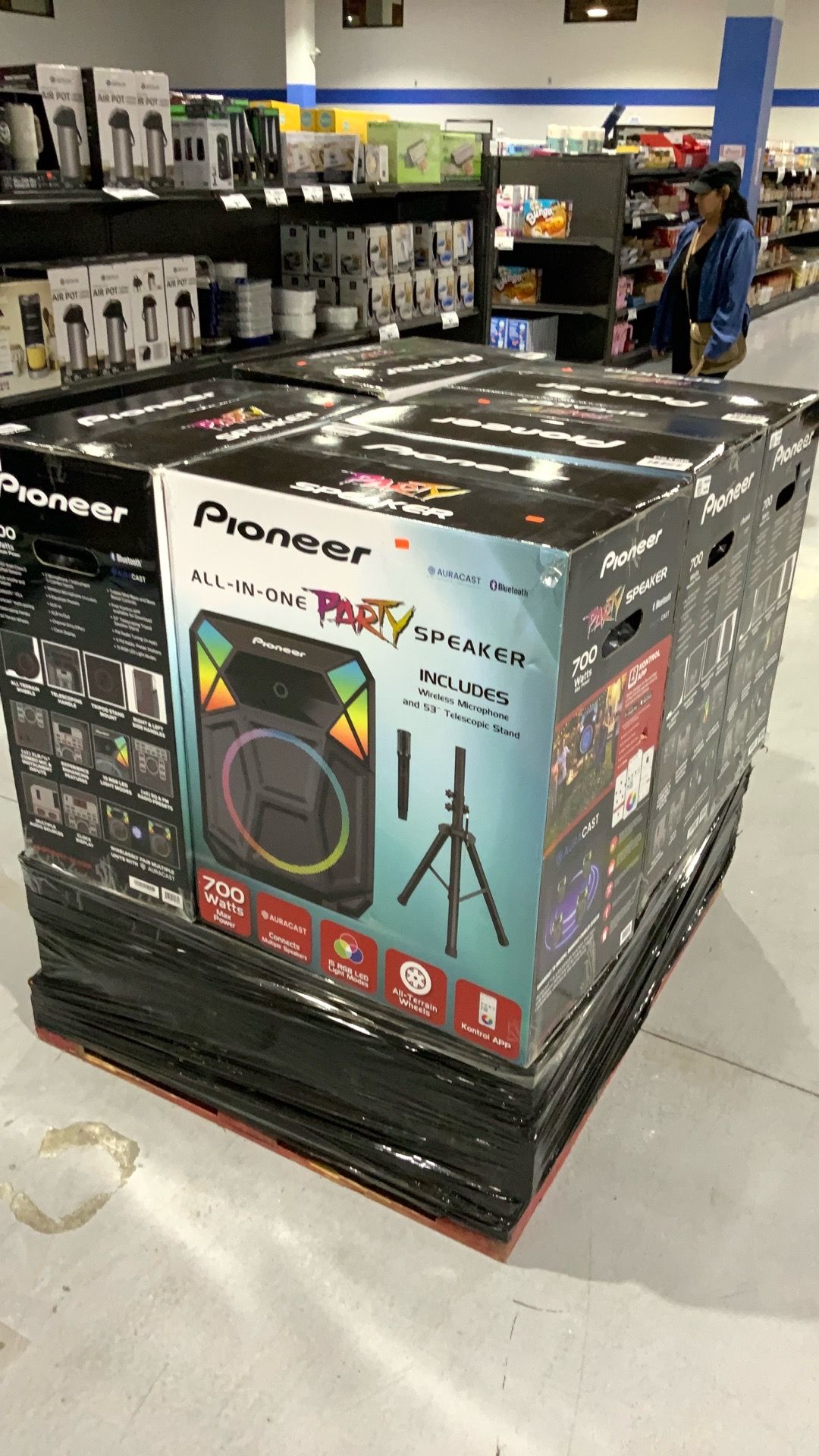 All in one party speaker $180