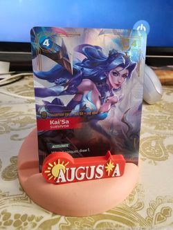 League of legends card Kai'sa SP Overnumbered