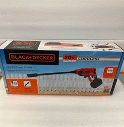 Black & Decker Cordless Power Cleaner 