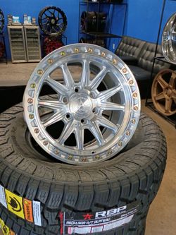 17 x 9 arena wheels with AT TIRES 💥👀🔥🔥