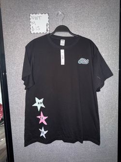 Victoria's Secret PINK Black Graphic T-Shirt