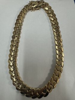 10kt Cuban Link Chain / 20’ / 503g / 20.86mm 