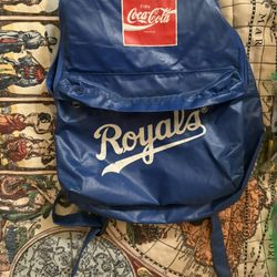Vintage Baseball Bookbag Kc Royals 