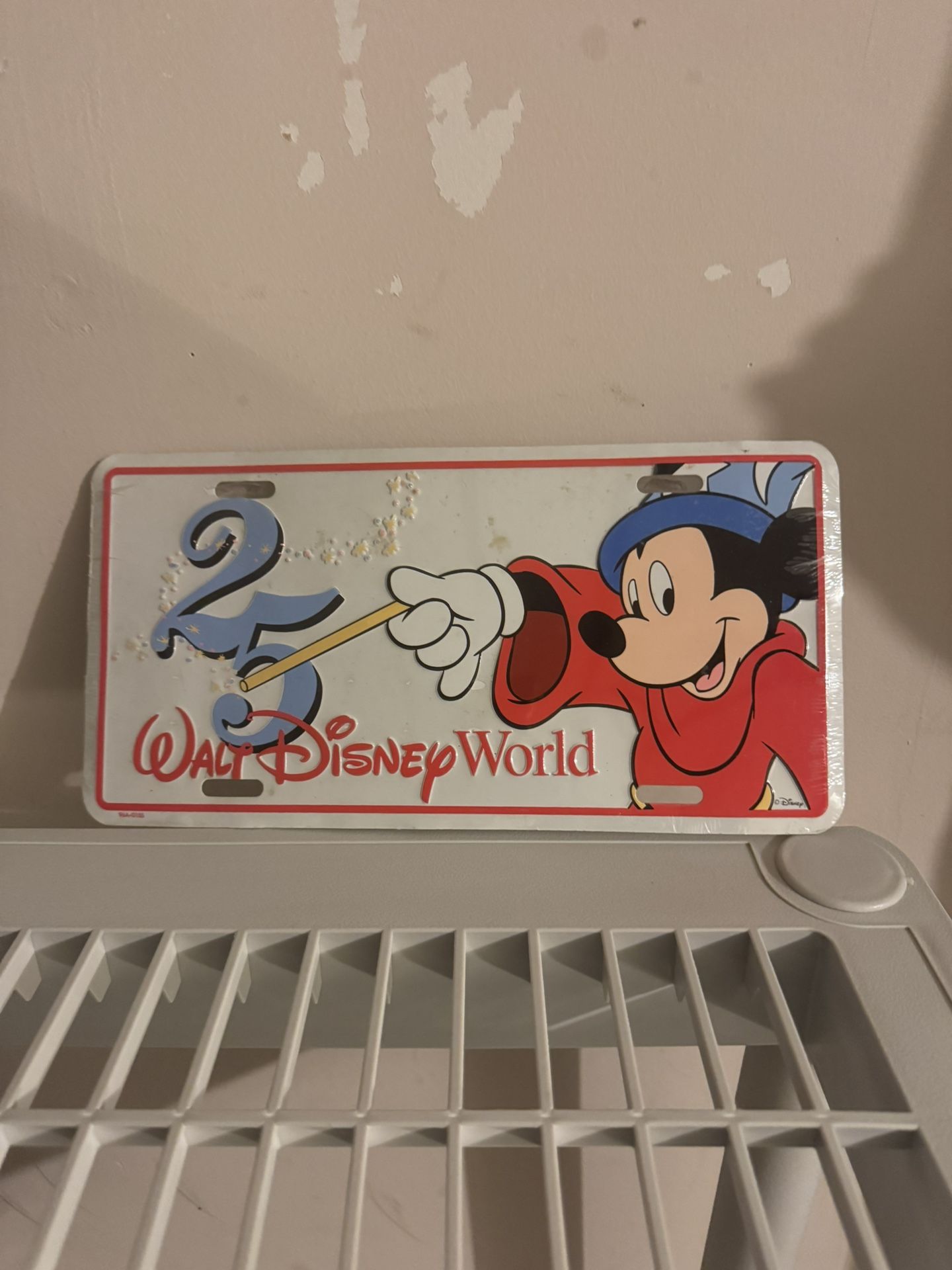  Disney World  License Plate