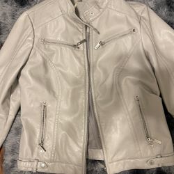Grey Pure Leather JJ Jacket 