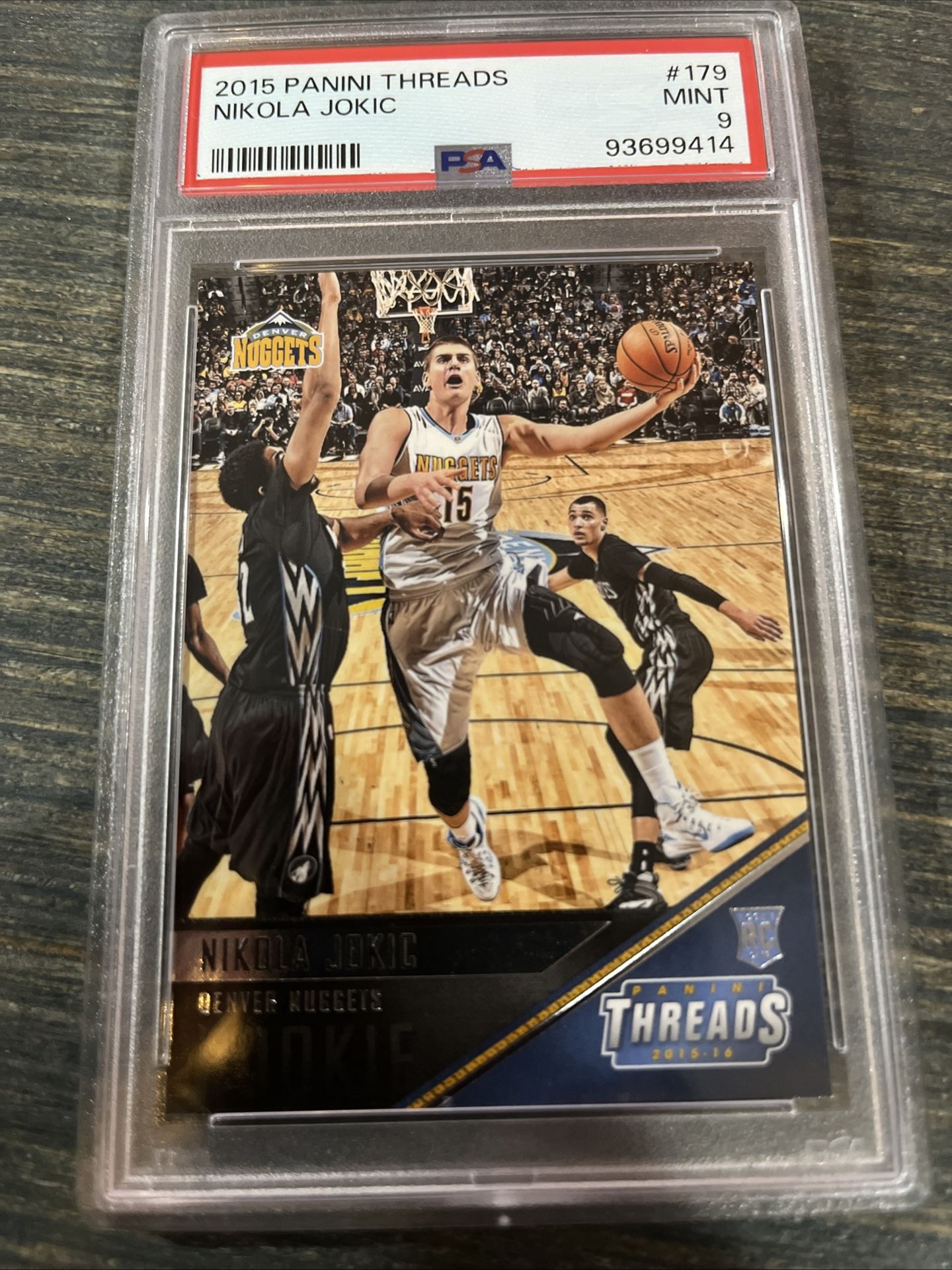 Nikola Jokic Rookie PSA 9
