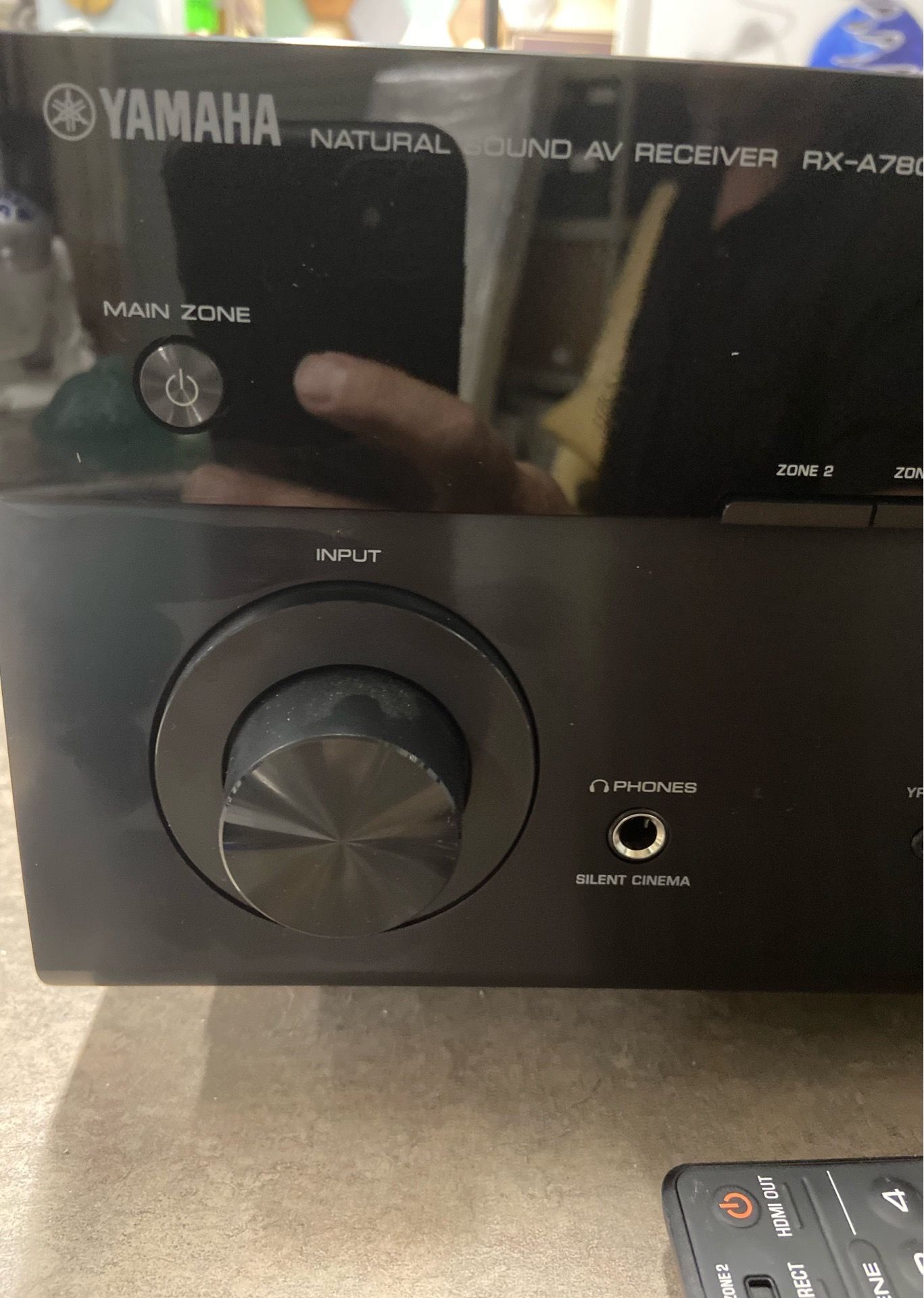 Yamaha Receiver w/remote