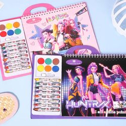 Kpop Demon Hunter Coloring Book Set