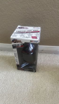 Brand new in the box, Dale Earnhardt Jr Mini Helmet