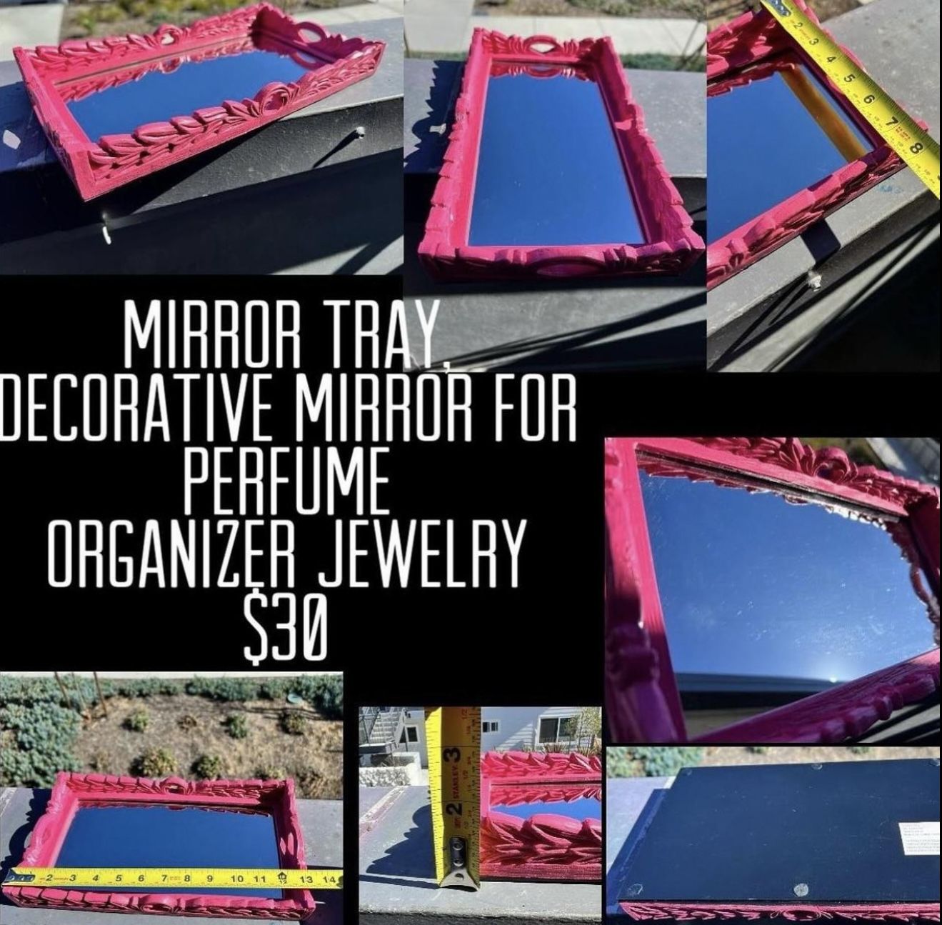 $30 MIRROR TRAY