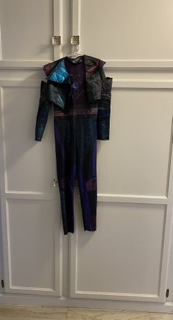 Mal Descendants 3 Child Costume with Wig- Size M 7-8