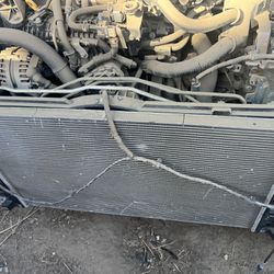 2019 Infiniti QX50 Complete Radiator Condenser With Fans