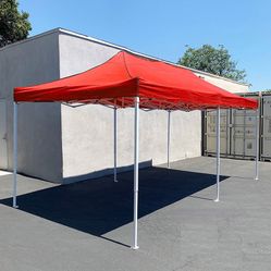 (New in Box) $185 Large 10x20 FT Heavy Duty Popup Canopy Instant Shade Quick Open