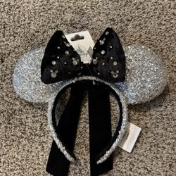 Disney Sequence Silver And Black Ears 