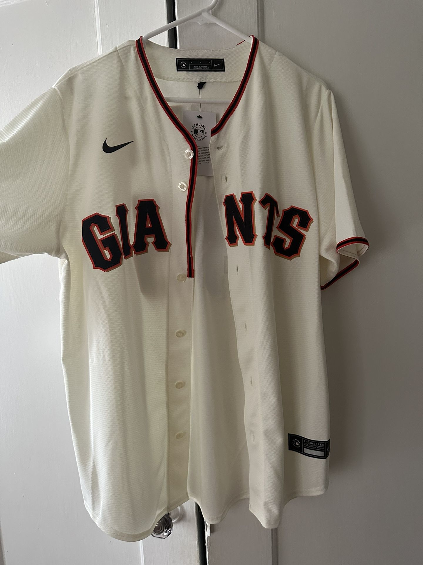 NWT Authentic SF Giants Home Jersey -Brandon Crawford