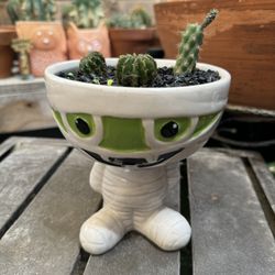 Ceramic Halloween Pot