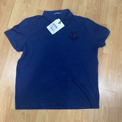 Moncler Mens Blue Shirt 