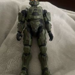 master chief articulated figurine 