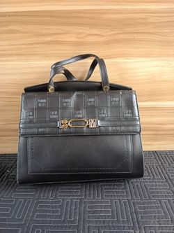 Steve Madden black/Gold Purse