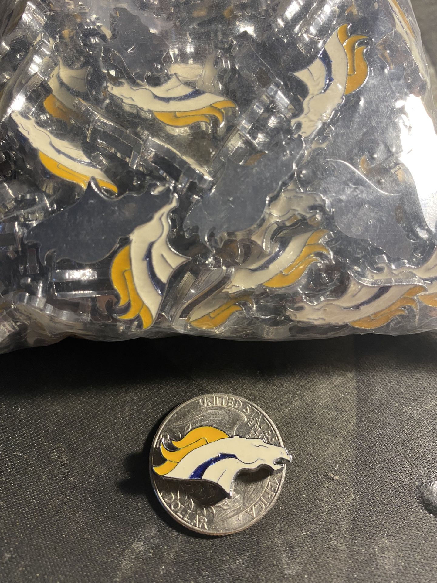 Denver broncos slide charms 10 pieces for Sale in Warwick, PA - OfferUp