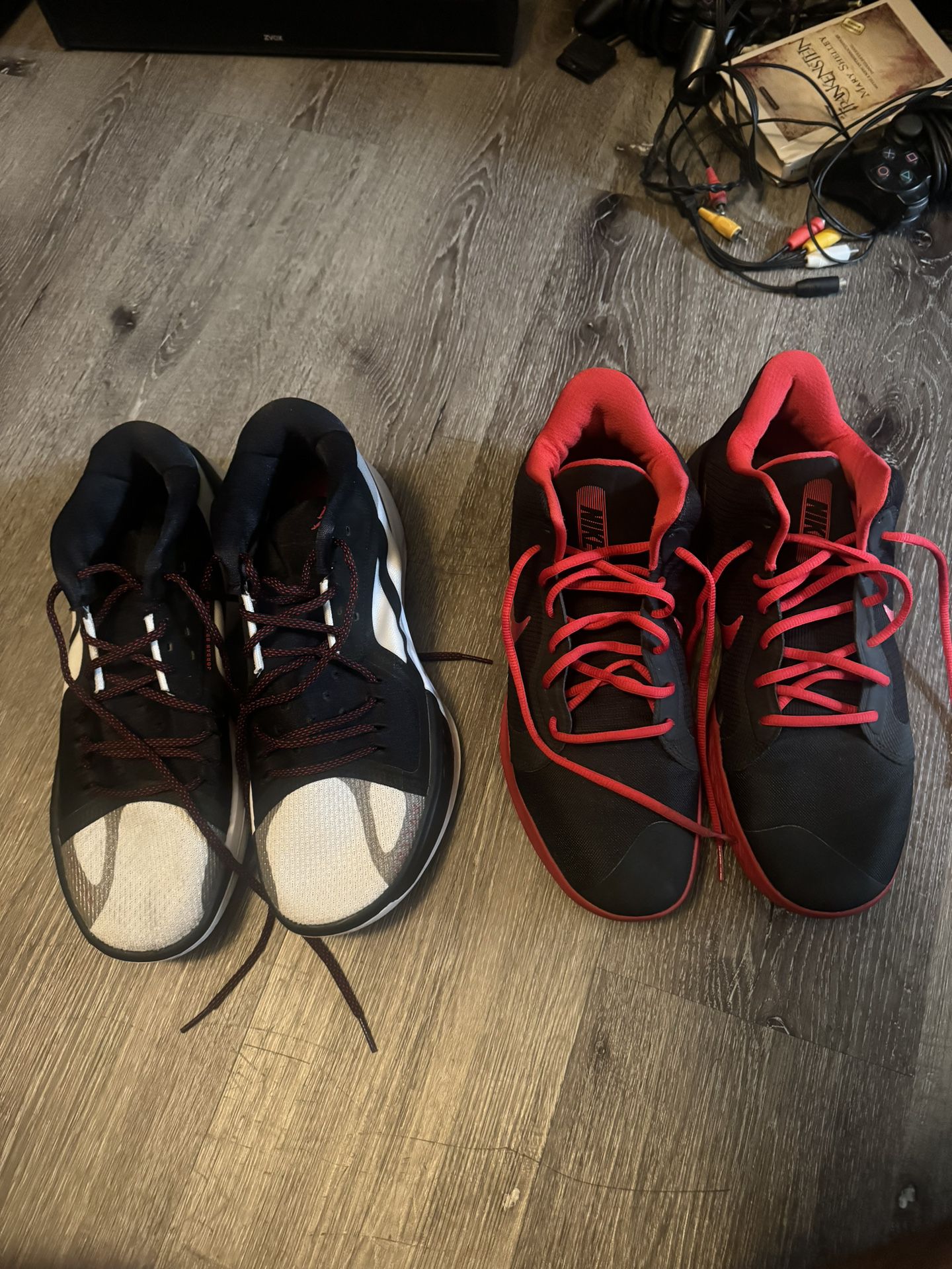 Jordan Zoom Separate And Nike Precision III Size 13 