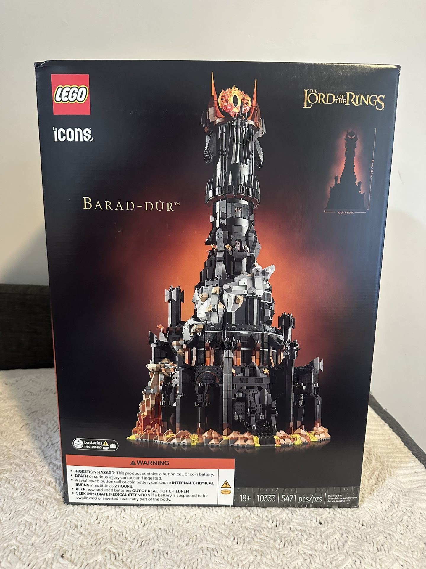 LEGO Lord Of The Rings Barad Dur 