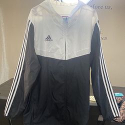 Adidas Zip Up Hoodie/Windbreaker XL