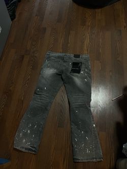 Purple jeans