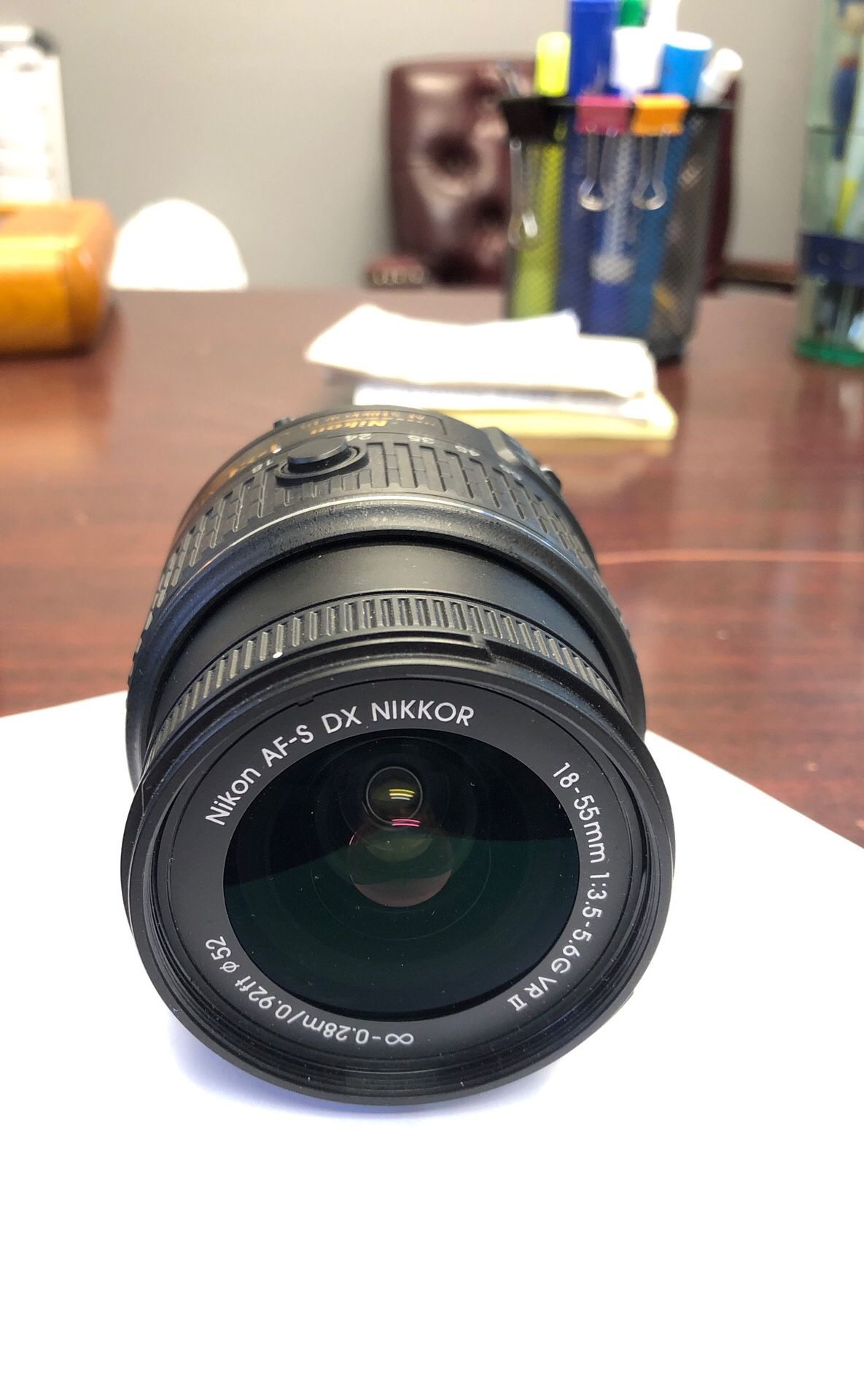 Nikon DX VR 18-55mm lense