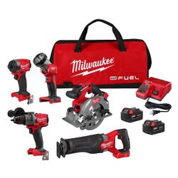 Milwaukee M18 FUEL 5-Tool Combo Kit
