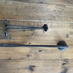 Ironcandle wick cutter and snuffer set