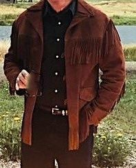 Trego Vintage Western Fringe Jacket 