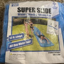 12 Ft long Water Slide 