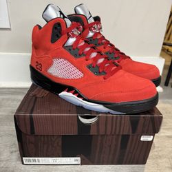 Size 13 - Jordan 5 Retro Mid Raging Bull BRAND NEW with Original Box